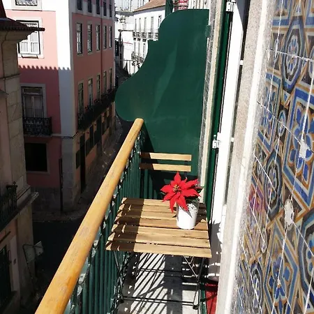 Charming Flat With Balconies Chiado District 2 Bedrooms & Ac 19th Century Building